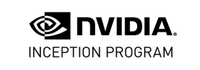 NVIDAI inception logo -bw